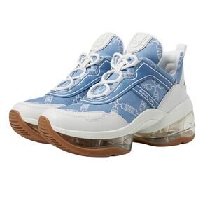 MICHAEL Michael Kors Olympia Trainer Extreme (Blue Haze Multi) Women's Shoes